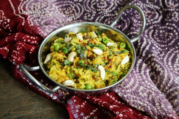 Receta de khichadi para 4 personas