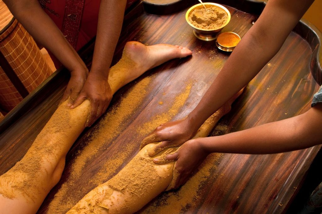masaje Ayurveda Udvartana