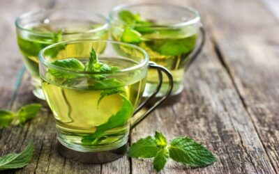 Té de menta drenánte de líquidos