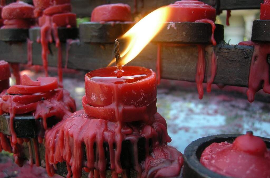 Interpretación de las velas al calentar
