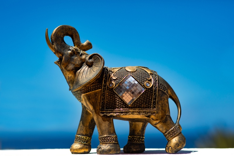 ¿Que significa o representa el elefante como amuleto?