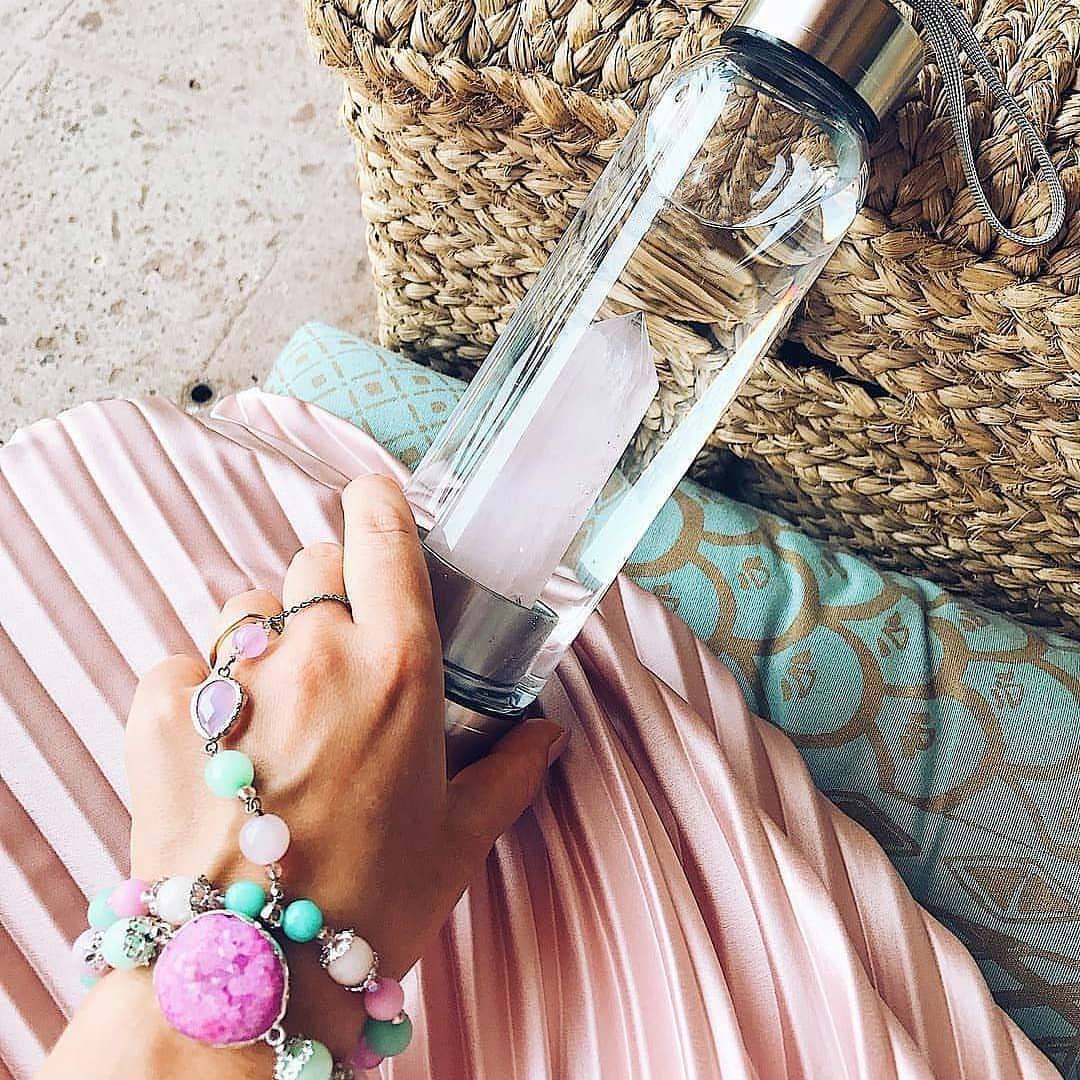 Elixir de cuarzo rosa para corazones dolidos de amor